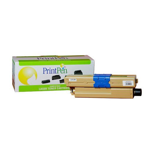 Printpen Oki C301 Mavi Muadil Toner (44973543)