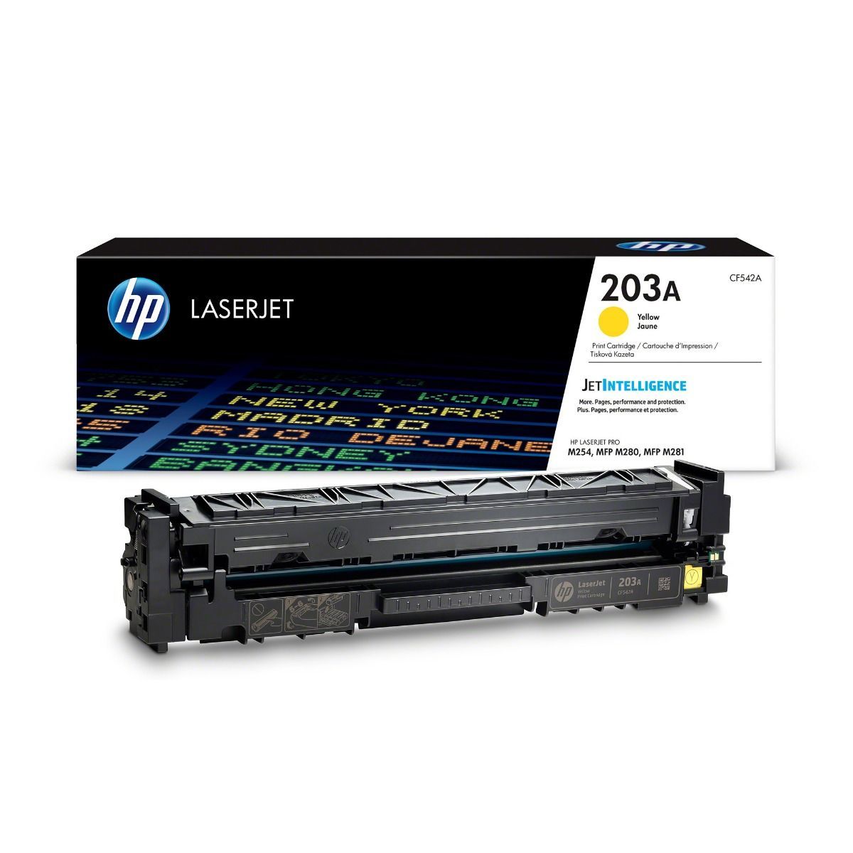 HP CF542A Sarı Orjinal Toner (203A)