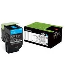 Lexmark 80C80C0 Mavi Return Toner 1000 Sayfa