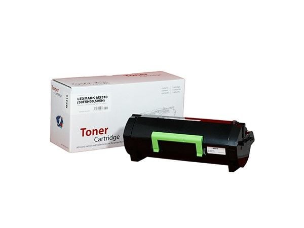 Lexmark MS310 (505H)  Muadil Toner Yüksek Kapasiteli (50F5H00)