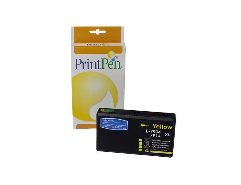 PRINTPEN EPSON T79XL (C13T79044010) Sarı Mürekkep Kartuş Yüksek Kapasite (25,0ml-2k)