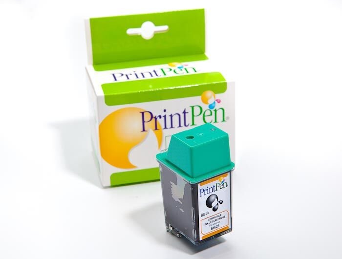 PRINTPEN HP No.26 (51626AE) Siyah Mürekkep Kartuş (%100 Yeni)