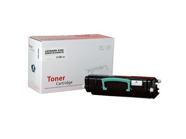 Lexmark E260 Muadil Toner (E260A11E)