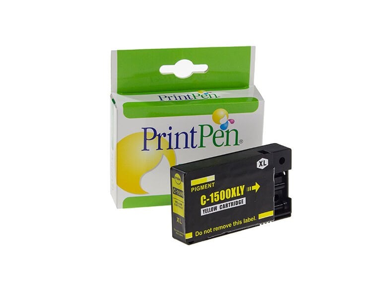 PRINTPEN CANON PGI-1500XLY Sarı Mürekkep Kartuş Yüksek Kapasite (12.0ml.)
