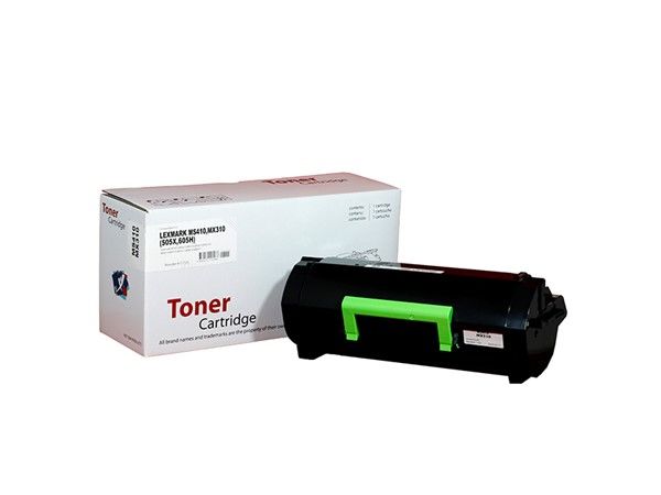 Lexmark MX310 (605H) Muadil Toner Yüksek Kapasiteli (60F5H00)