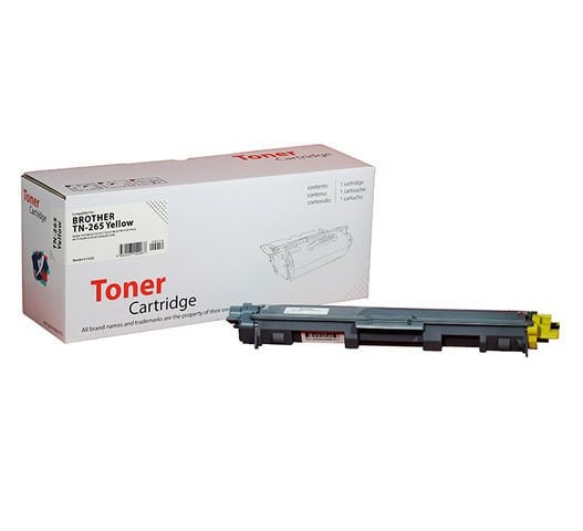 Brother TN-265Y Sarı Muadil Toner Yüksek Kapasiteli