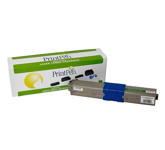 Printpen Oki C310 Mavi Toner (44469716)