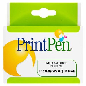 HP 934XL (C2P23AE) Siyah Muadil Kartuş