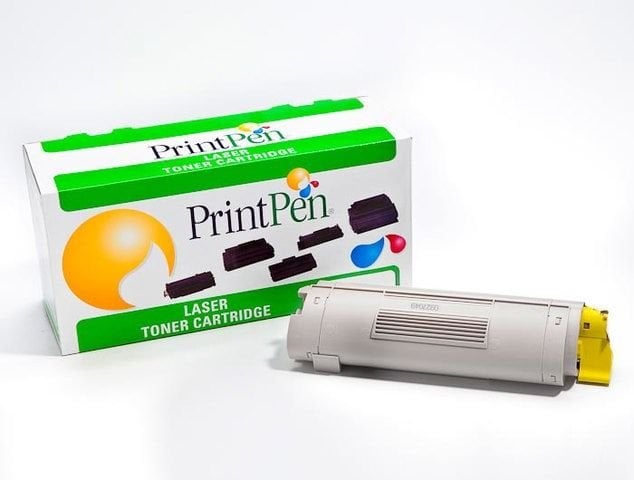 Oki C5650 Sarı Muadil Toner (43872321)