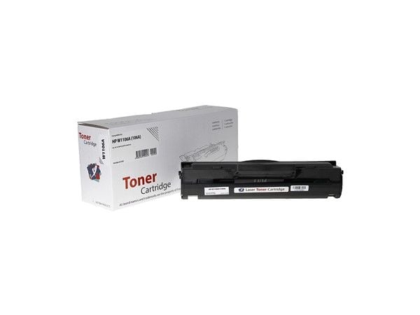 HP W1106A (106A) Muadil Toner Siyah CHIPLİ