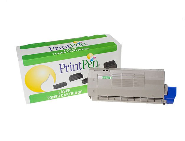 Oki C612 Mavi Muadil Toner (46507519)