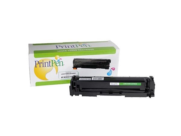 PrintPen HP W2033X -415X- Kırmızı Chipsiz Muadil Toner Yüksek Kapasite
